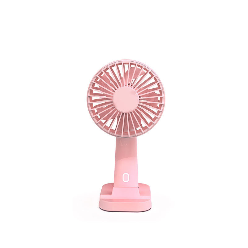 Portable Handheld USB Fan That Doubles as a Desk Fan