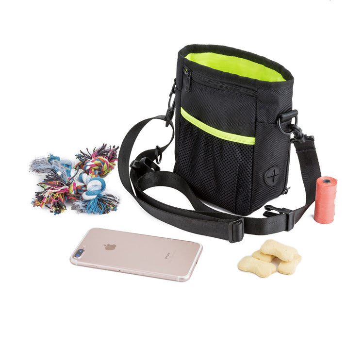 Dog Training Treat Bag With Hands-Free Walk Storage