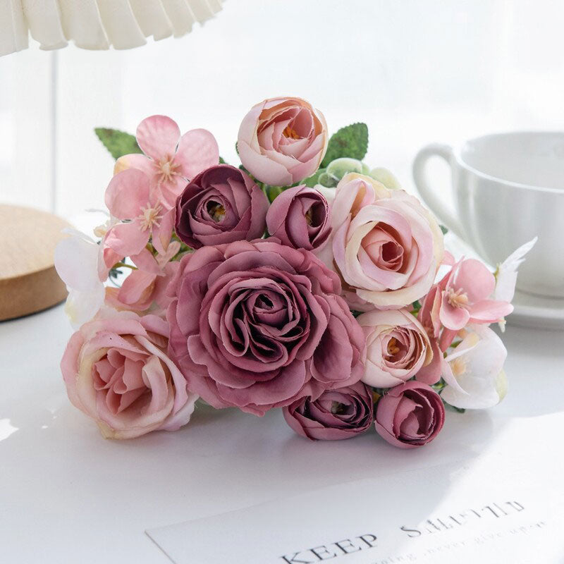 Silk Roses for Home & Wedding Decor That Lasts Beautifully