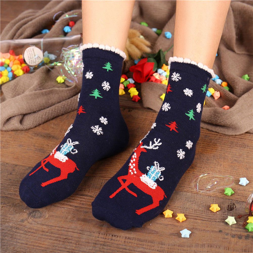 Women's Christmas Socks – Warm Festive Winter Gift