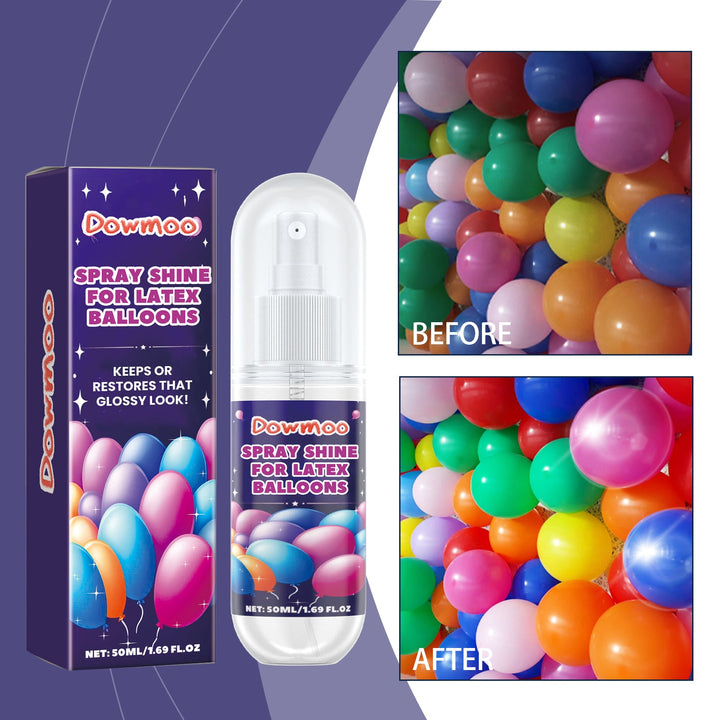 Balloon Shine Spray for Glossy Latex Balloon Decor