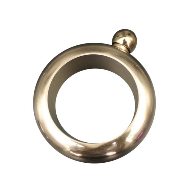 Bracelet Hip Flask 3.5oz Stainless Steel Wrist Pour