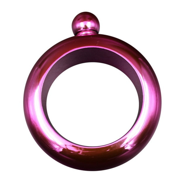 Bracelet Hip Flask 3.5oz Stainless Steel Wrist Pour
