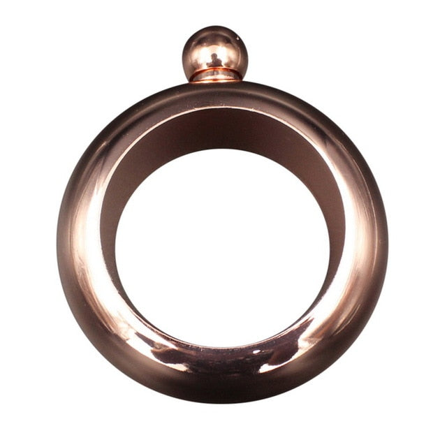 Bracelet Hip Flask 3.5oz Stainless Steel Wrist Pour