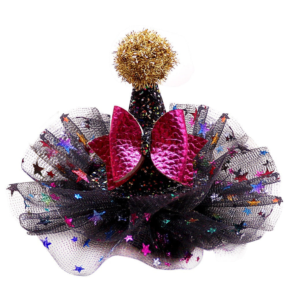 Halloween Pet Witch Hat for Festive Photos & Parties