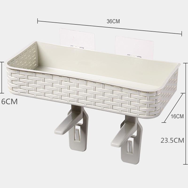 Over Toilet Storage Rack No Drill Bathroom Shelf