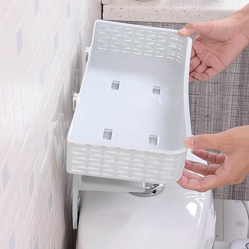 Over Toilet Storage Rack No Drill Bathroom Shelf