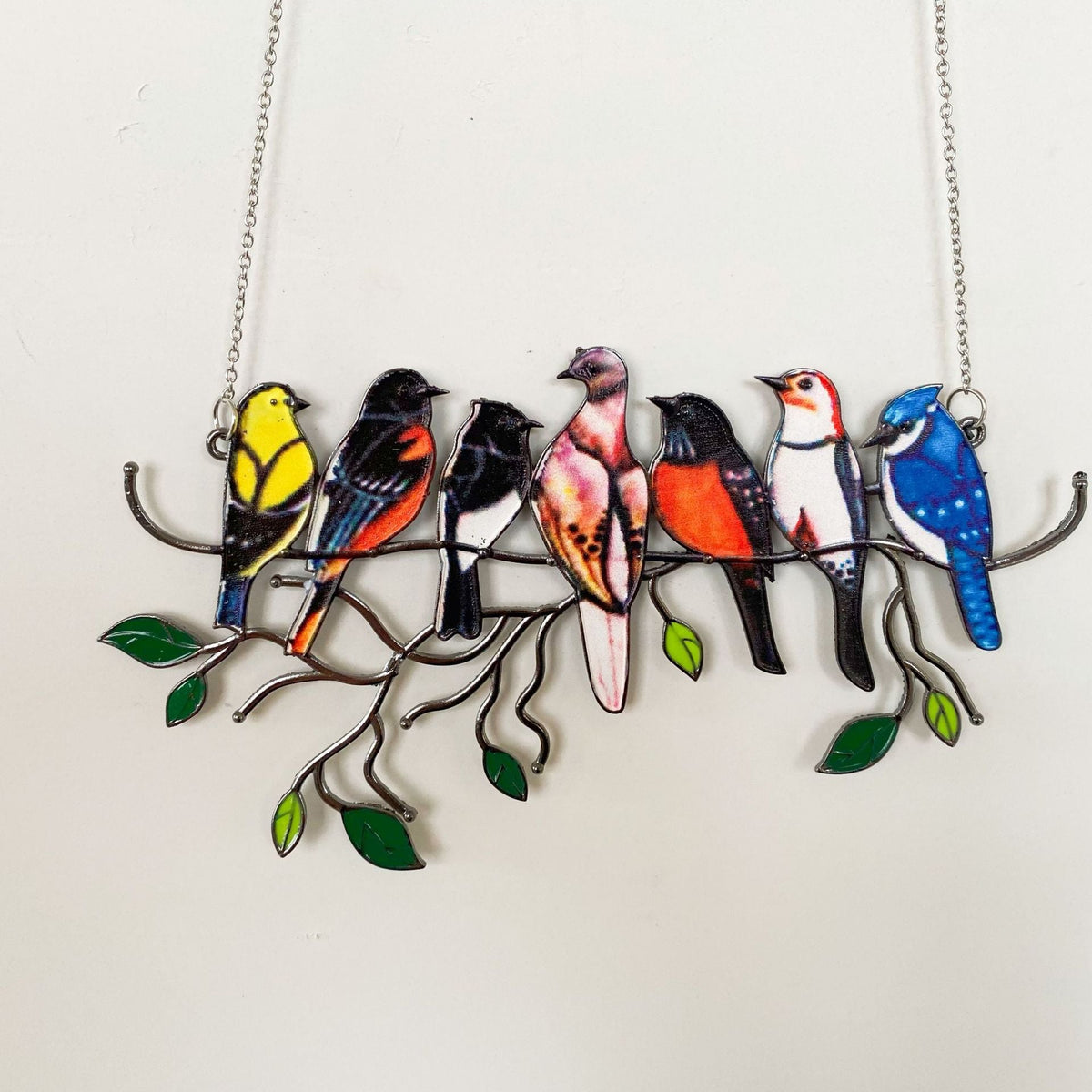 Bird Pendant Decor for Colorful Garden-Inspired Charm