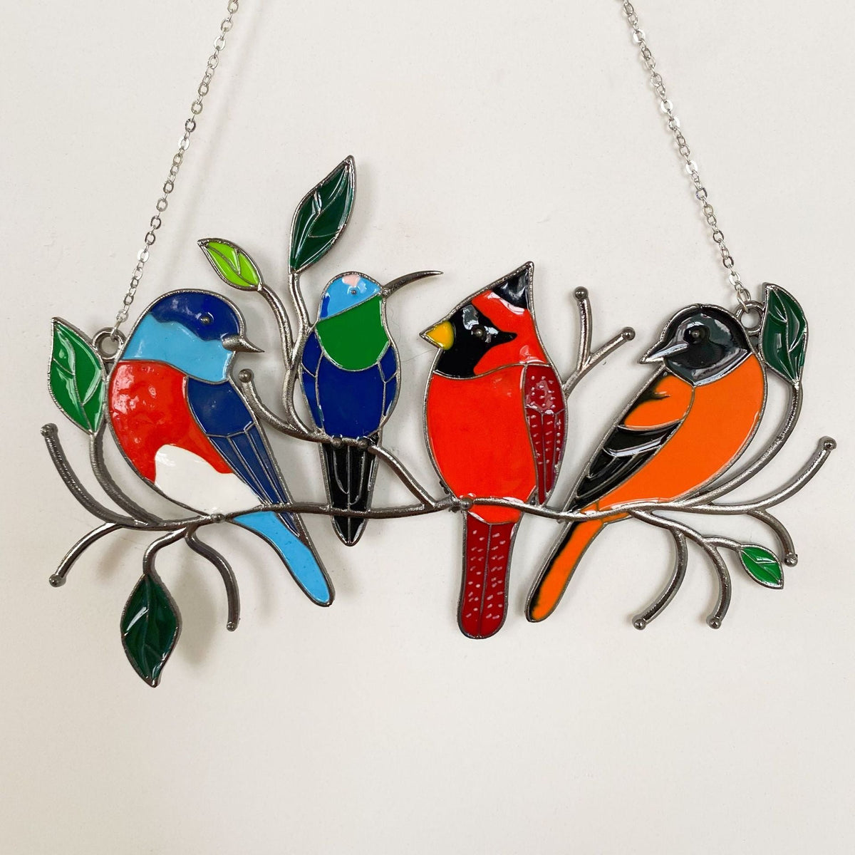 Bird Pendant Decor for Colorful Garden-Inspired Charm