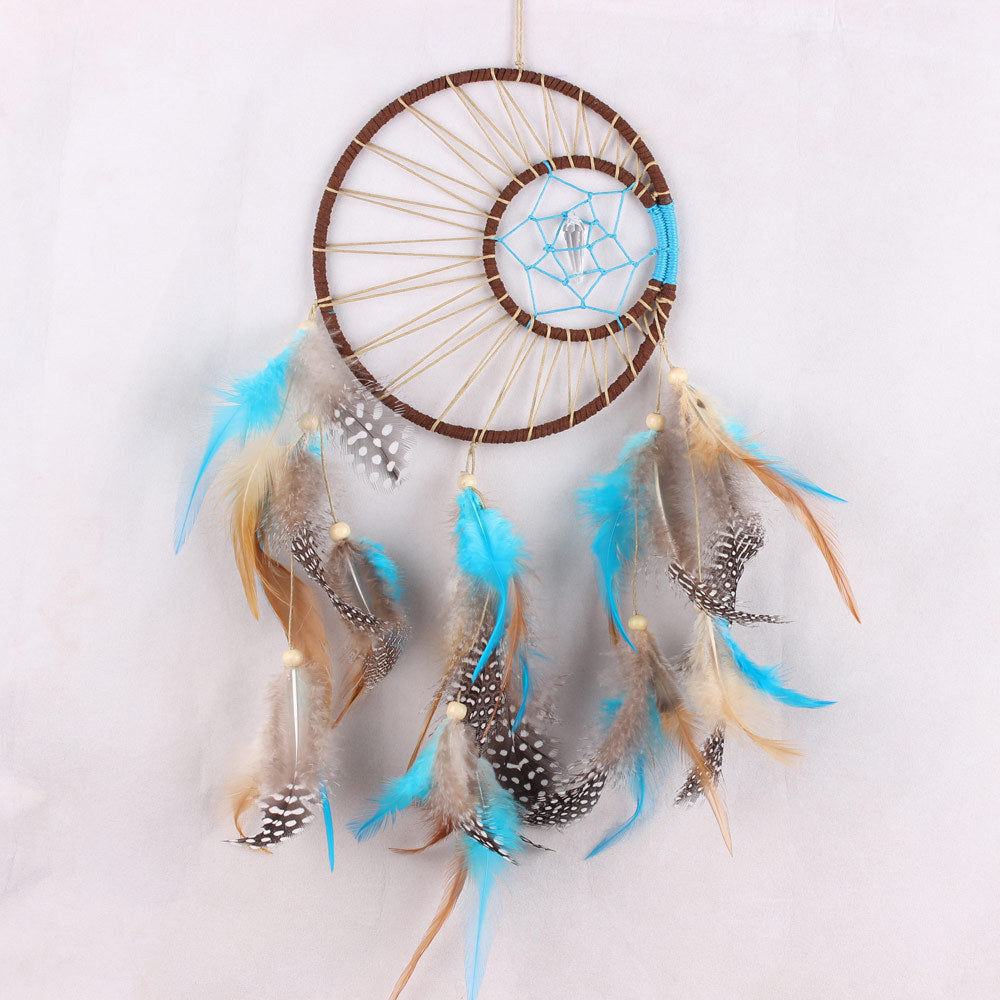Dream Catcher Wall Hanging for Layered Bohemian Texture