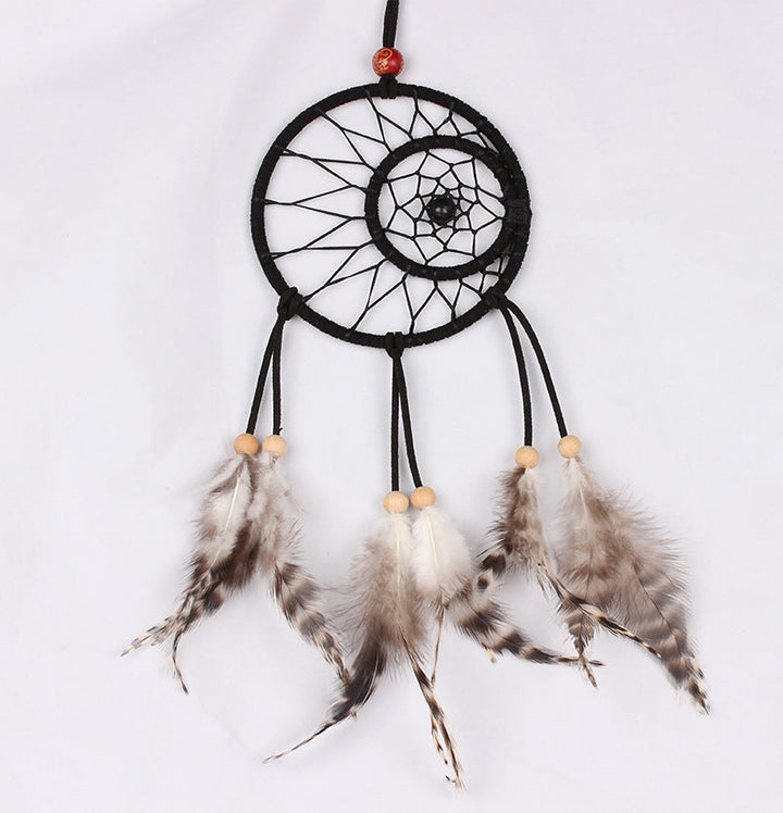 Dream Catcher Wall Hanging for Layered Bohemian Texture