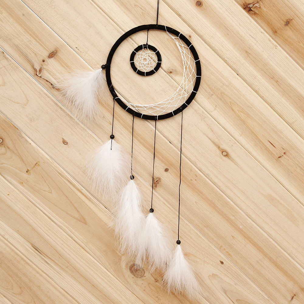 Dream Catcher Wall Hanging for Layered Bohemian Texture