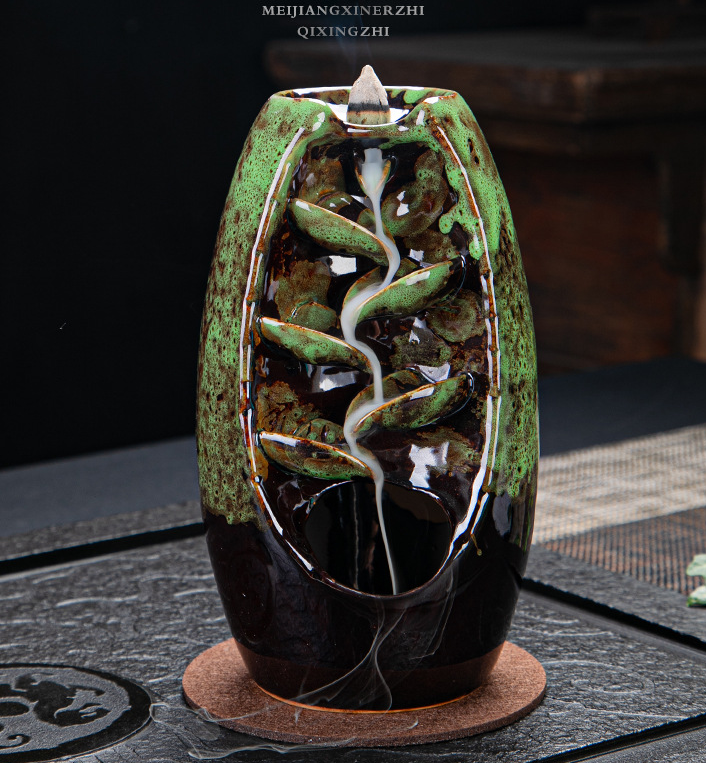Backflow Incense Burner for Relaxing Home Ambience