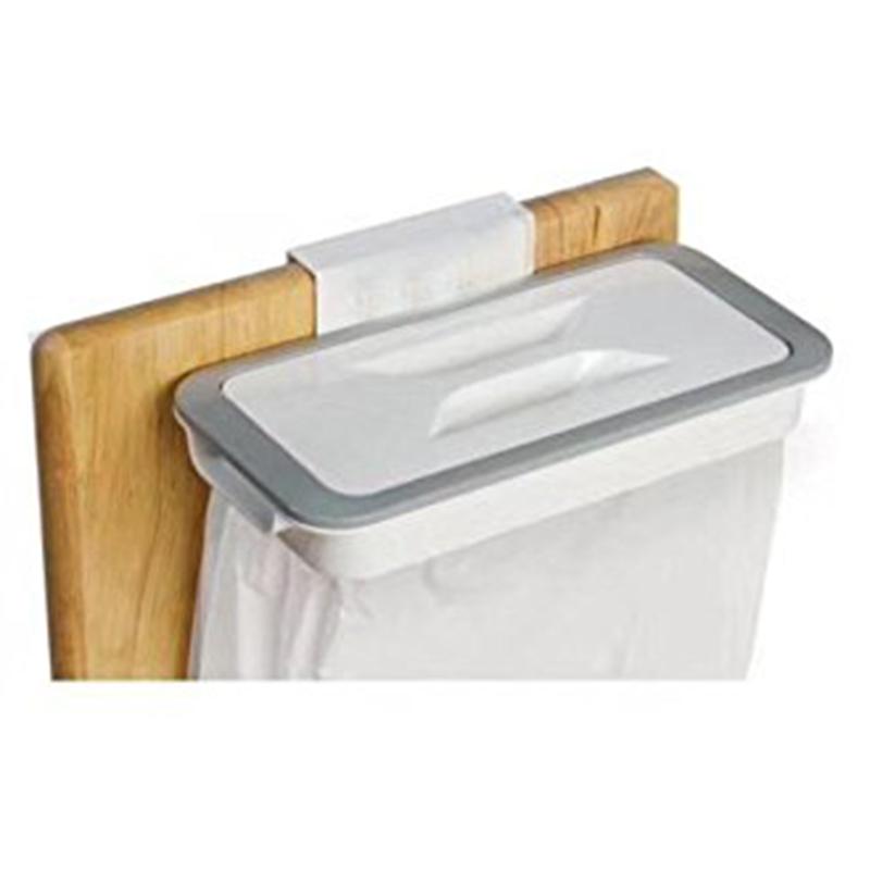Hanging Trash Bag Holder for Cabinet Door: Hands-Free Use