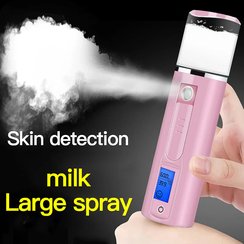 Portable Facial Mist Sprayer for Dry Skin On the Go