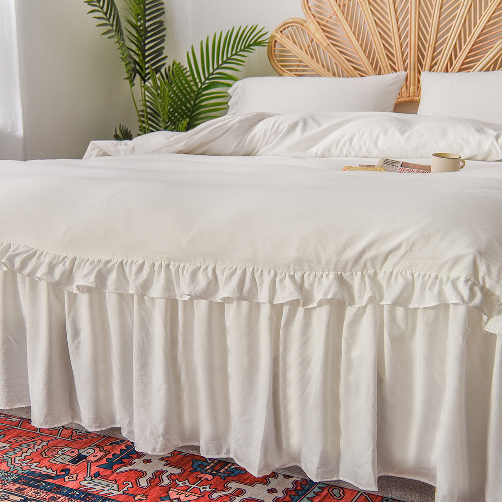 Ruffled Duvet Cover Set for a Softer, Cozier Bedroom