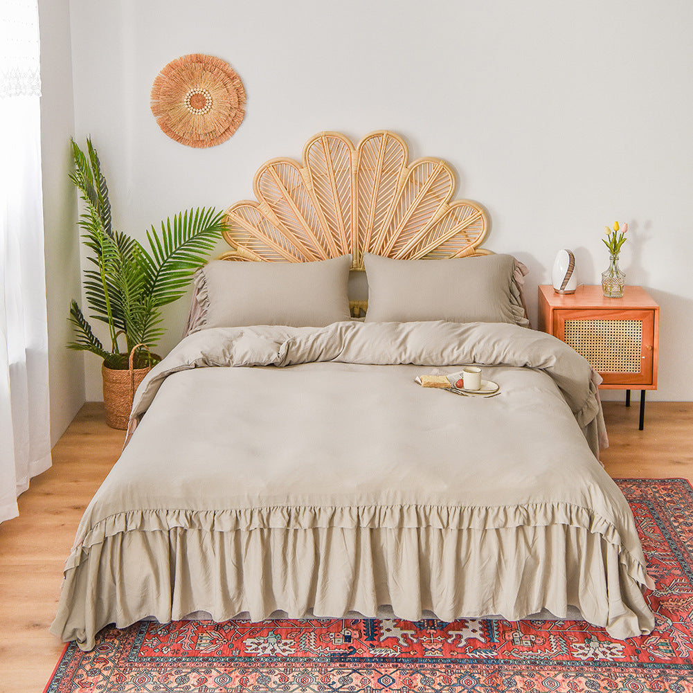 Ruffled Duvet Cover Set for a Softer, Cozier Bedroom