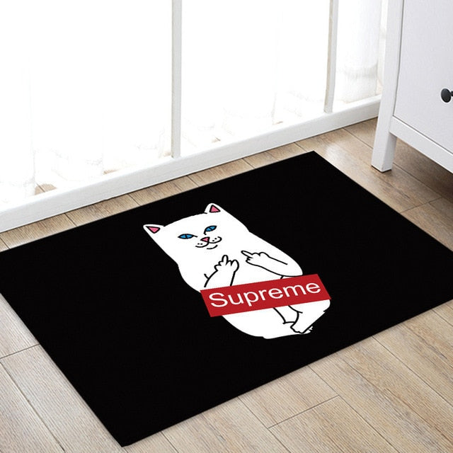 Jordan Basketball Rug - Soft Non-Slip Flannel Bath Mat