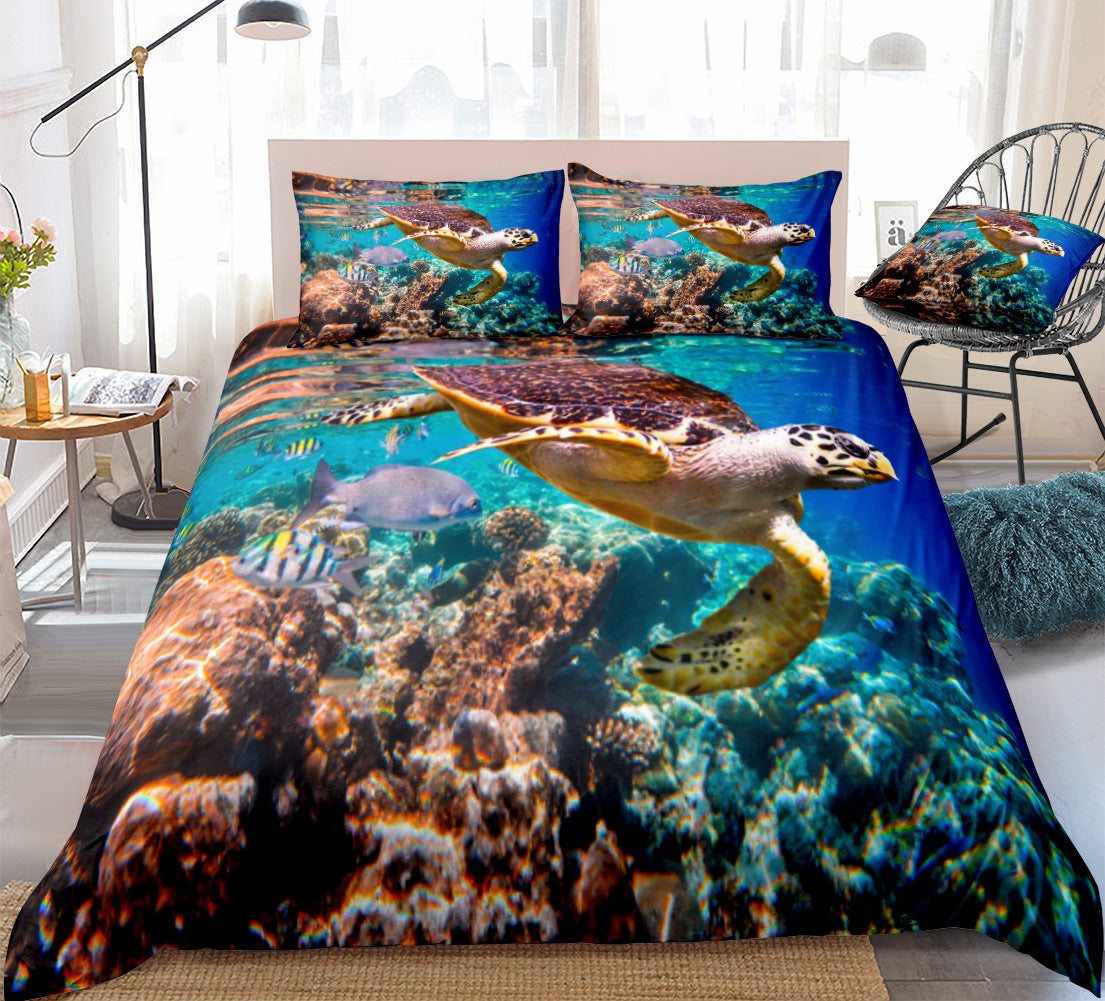 Ocean Bedding Set for an Immersive Coastal Bedroom