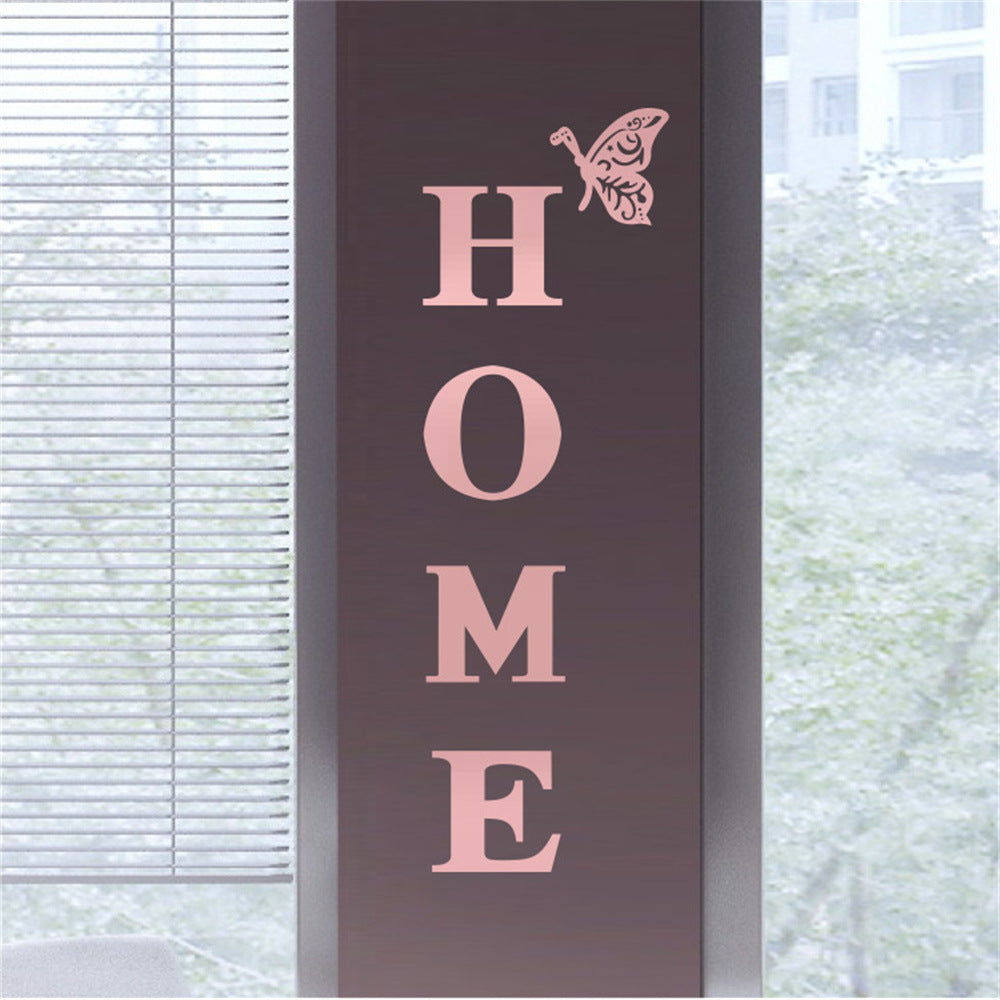 Acrylic Mirror Wall Stickers for Reflective Home Decor