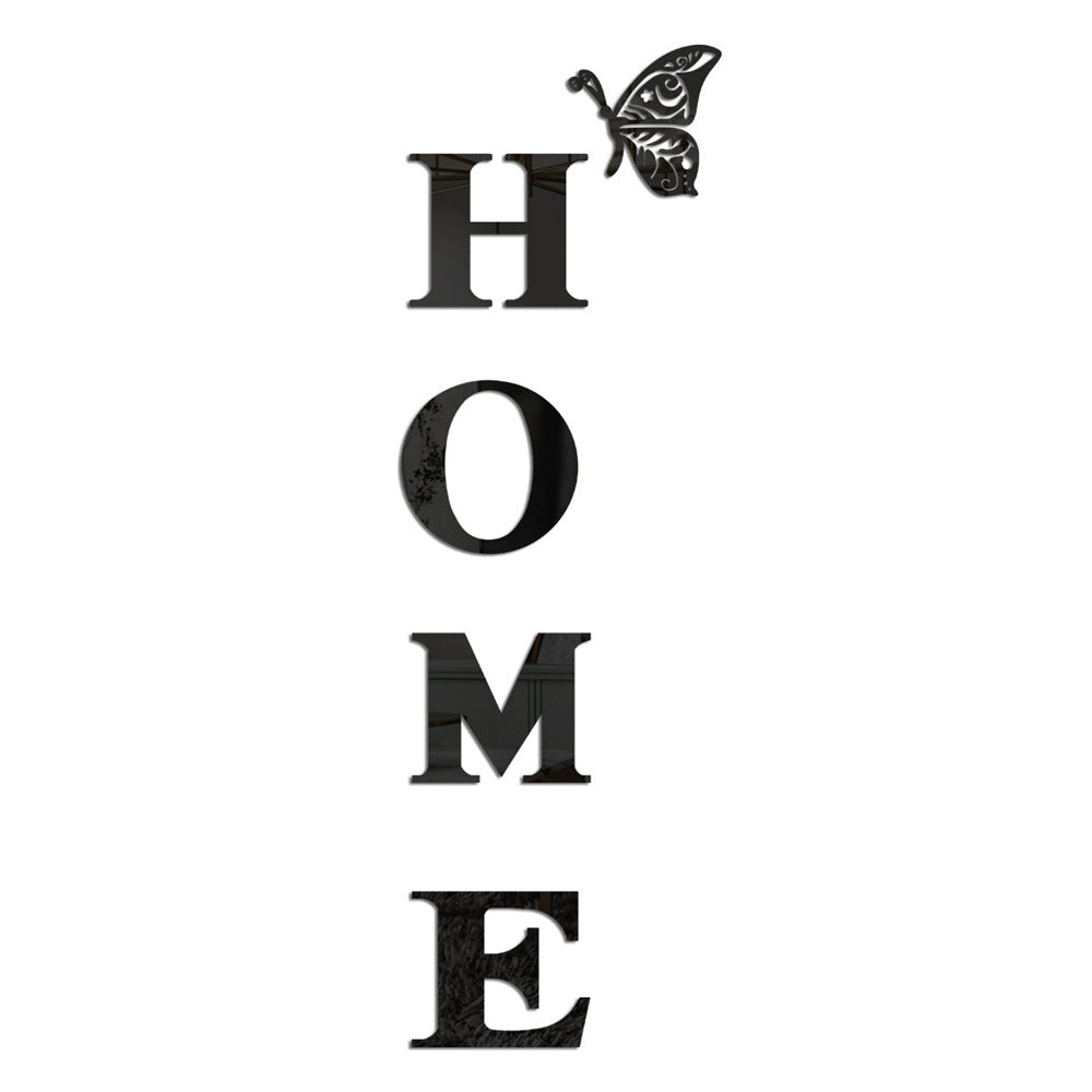 Acrylic Mirror Wall Stickers for Reflective Home Decor