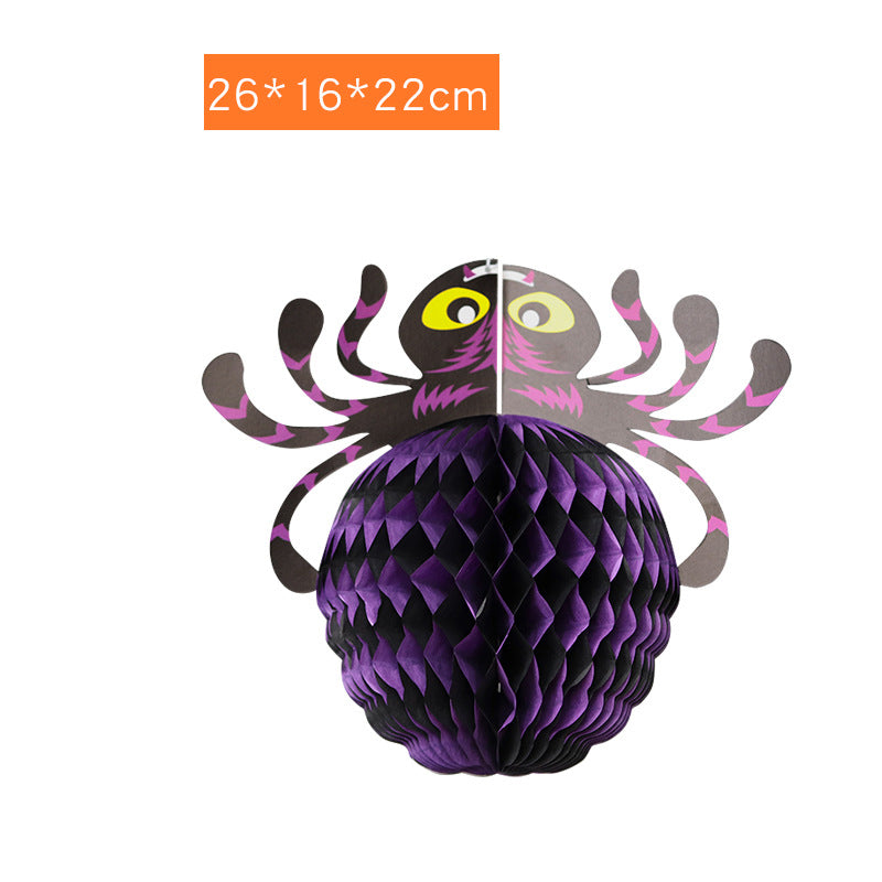 Honeycomb Halloween Decorations for 3D Party Displays