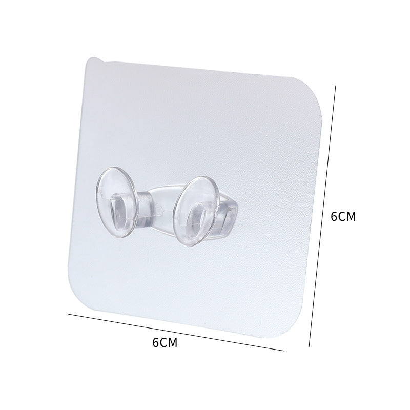 Traceless Adhesive Wall Hook for Renters & Bathrooms