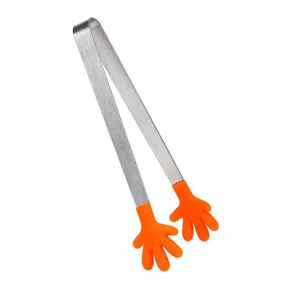 Hand-Shaped Mini Tongs for Snacks & Desserts