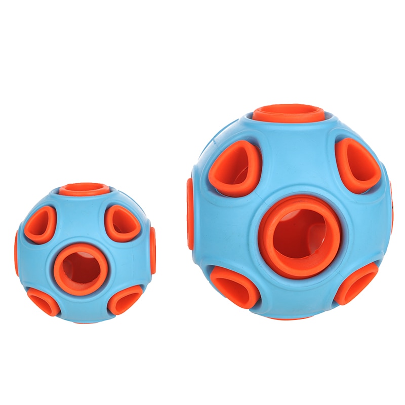 Interactive Treat-Dispensing Dog Ball Toy for Enrichment