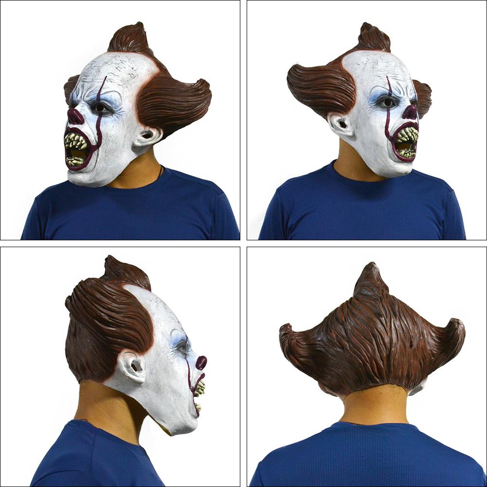 Horrifying Halloween Clown Mask for Scary Costumes