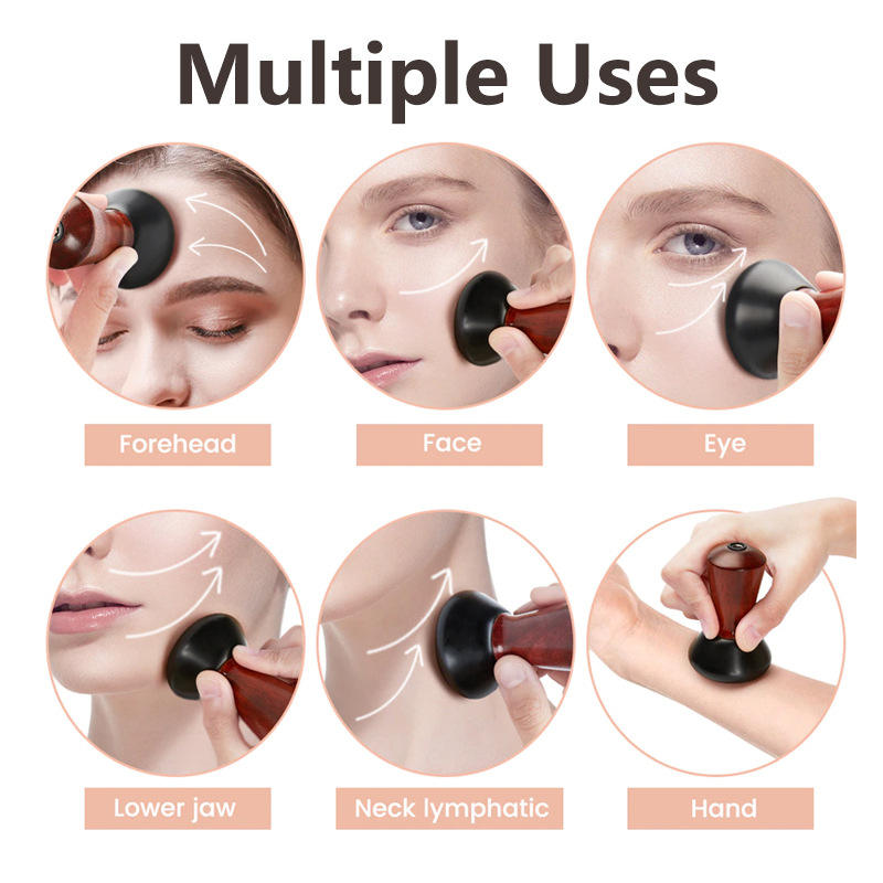 Heated Gua Sha Face Massager with 3 Temperature Settings