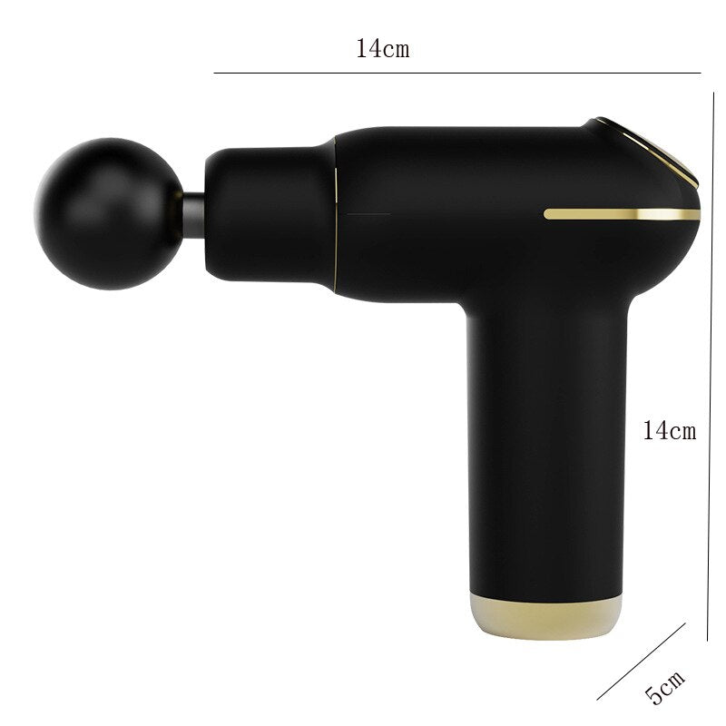 Fascia Gun with Heat Compress for Back & Shoulder Relief