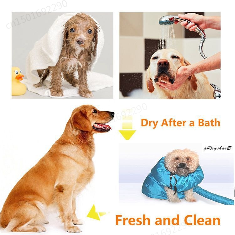 Dog Drying Coat for Faster, Easier Post-Bath Drying