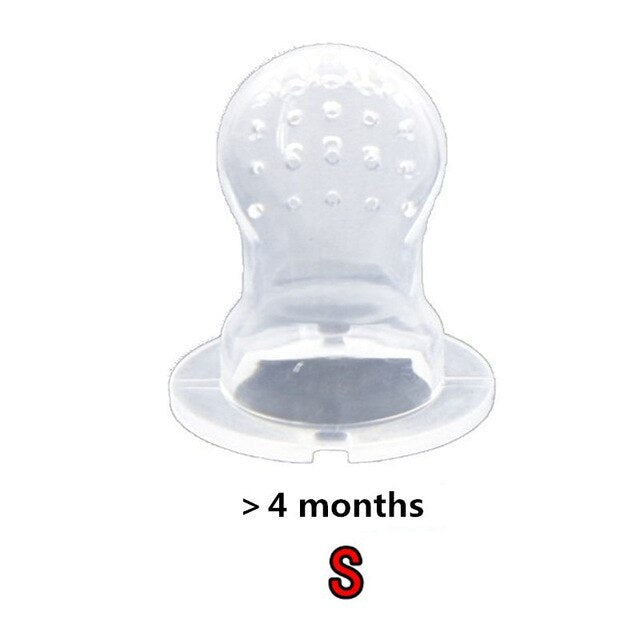 Baby Fruit Feeder Pacifier for Easier Low-Mess Feeding