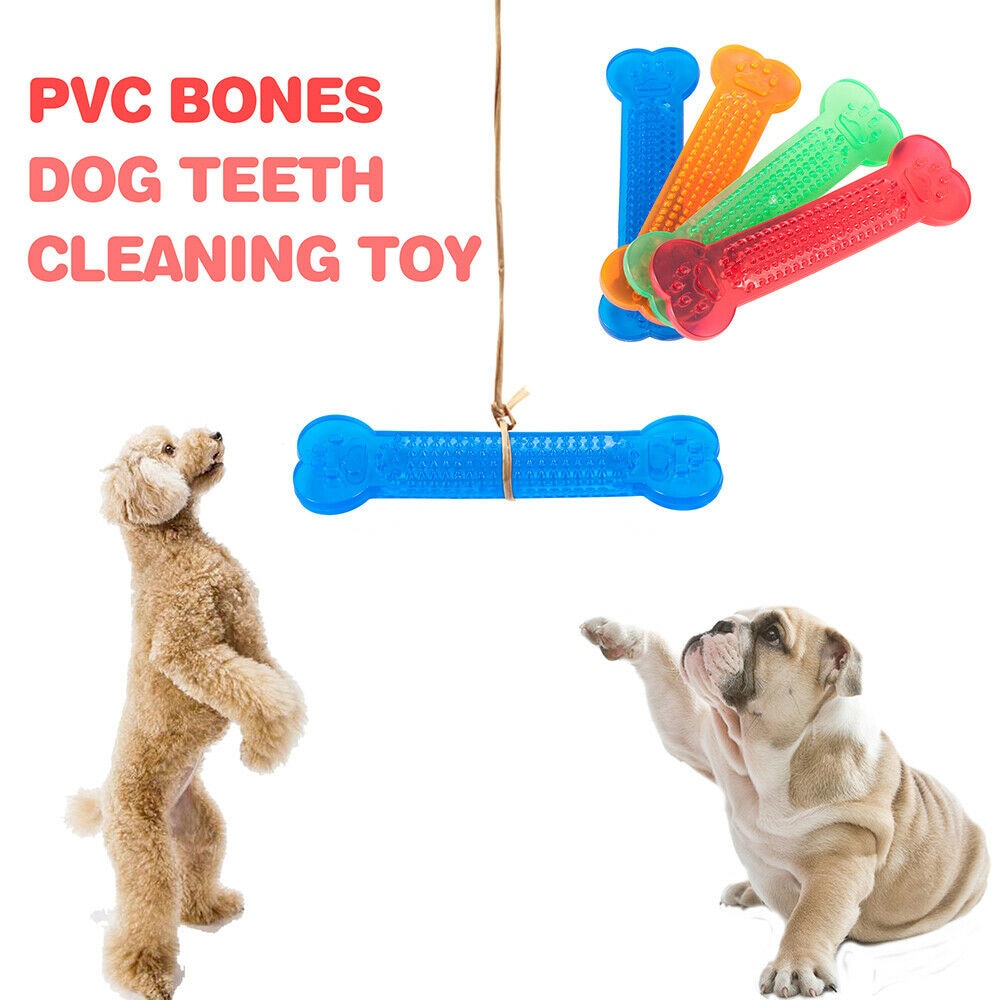 Dog Dental Chew Toy for Fun, Textured Teeth Cleaning