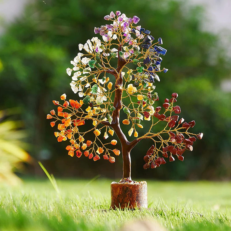 Crystal Fortune Tree Decor for Sparkling Desktop Spaces