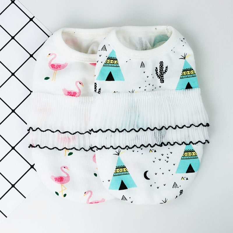 Small Pet Summer Vest Shirt – Cute Lightweight Style