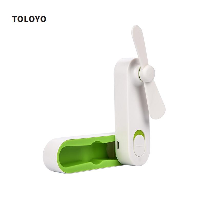 Pocket Folding USB Fan with Adjustable Wind Speed Control