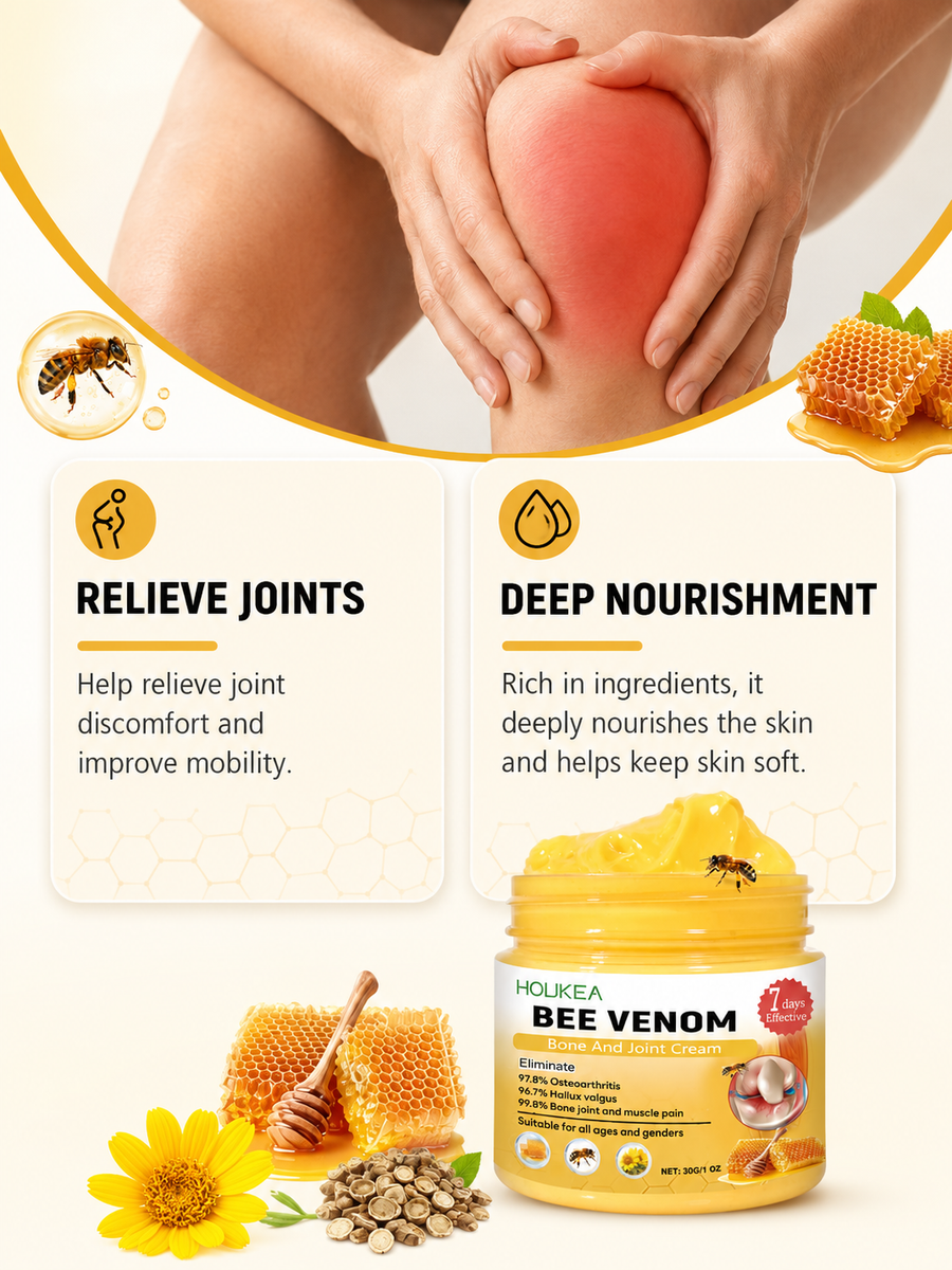 Bee Venom Joint Care Cream — 7-Day Arthritis & Bunion Relief