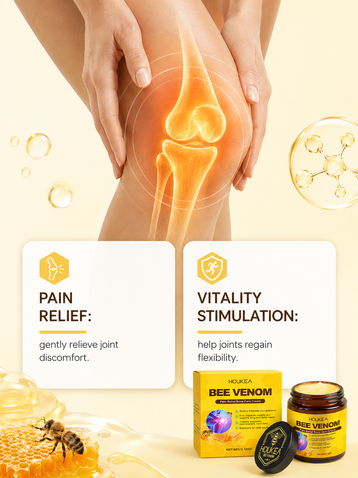 Bee Venom Joint Pain Relief Cream — Lasting Mobility for 45+