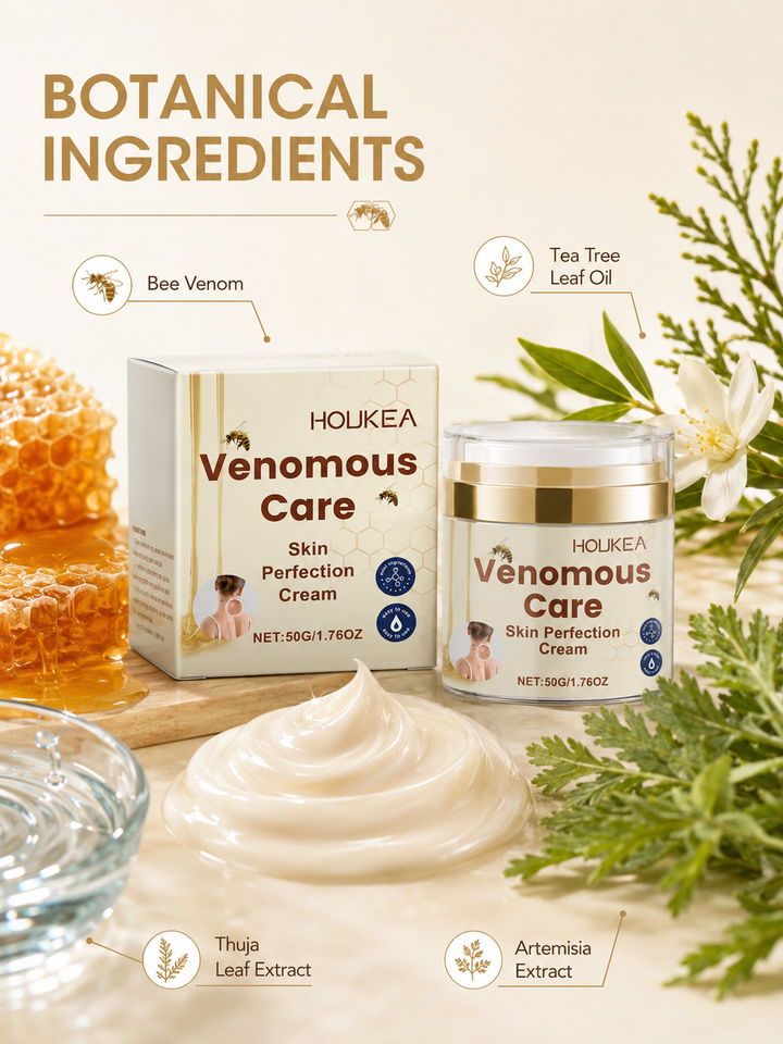 Bee Venom Skin Repair Cream — Gentle, Herbal Formula