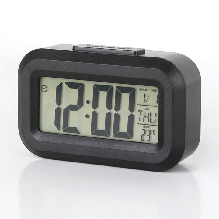 Digital LED Alarm Clock with Calendar & Temperature