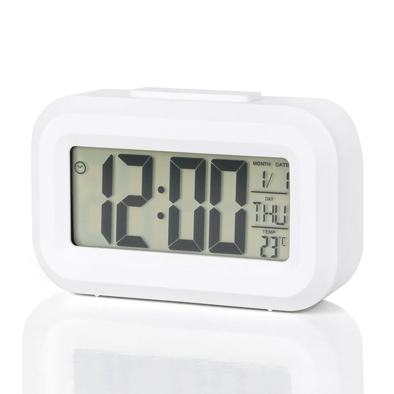 Digital LED Alarm Clock with Calendar & Temperature