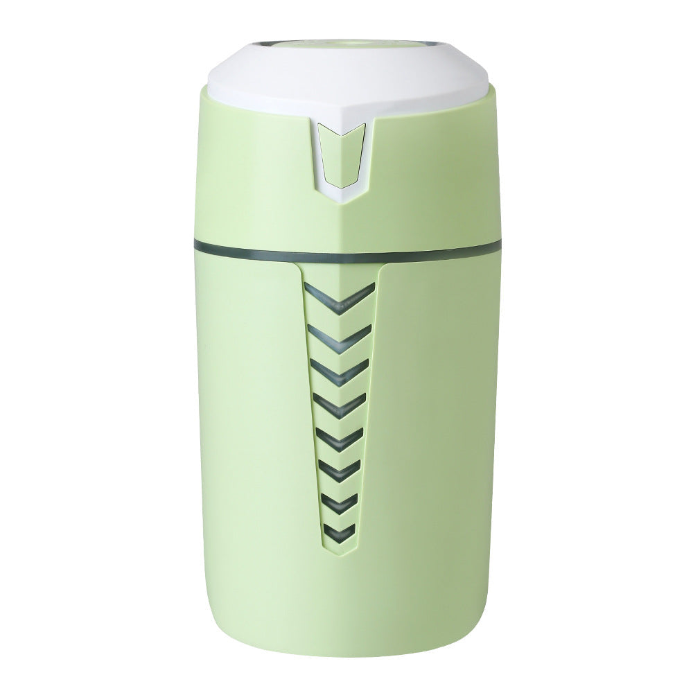 Quiet Mini USB Humidifier for Desk & Car with LED Light