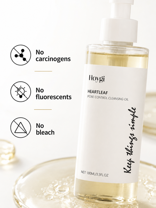 Hoygi Pore Control Cleansing Oil — Gentle Makeup Remover