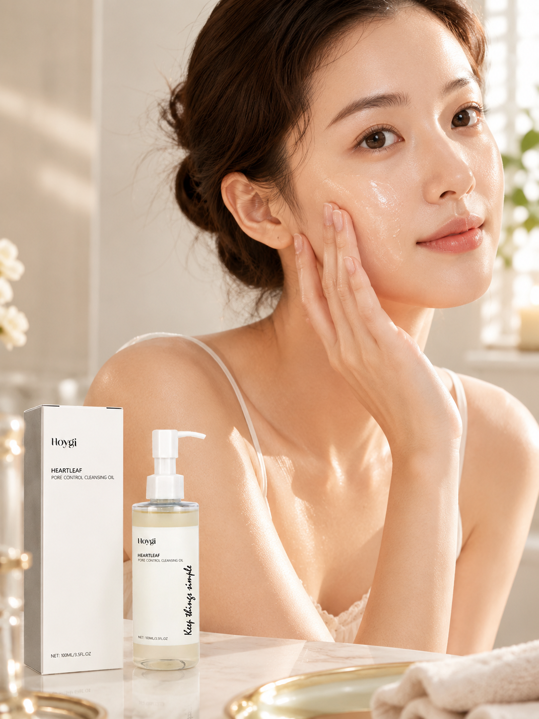 Hoygi Pore Control Cleansing Oil — Gentle Makeup Remover