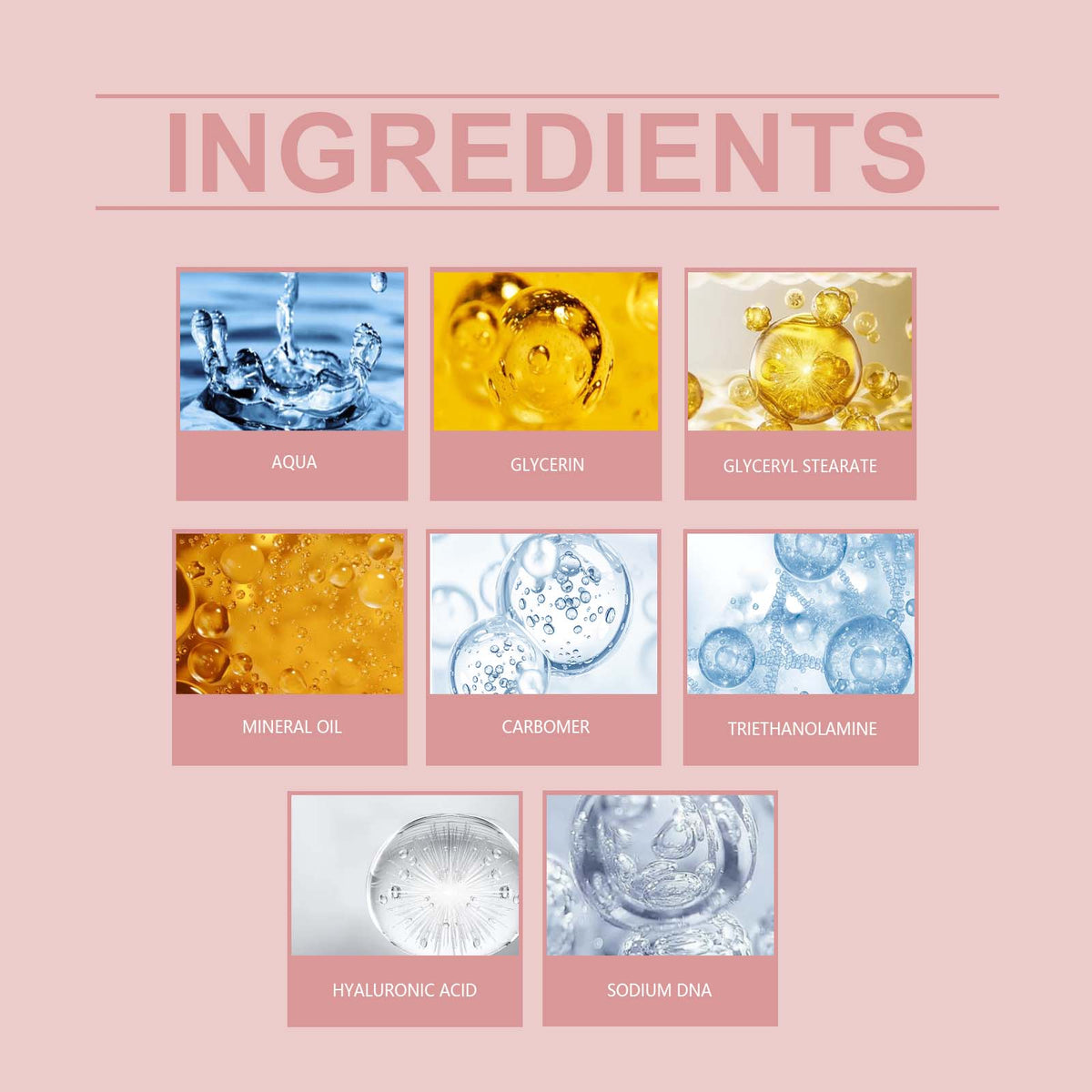 Hyaluronic Acid Face Moisturizer Cream for Dry Skin