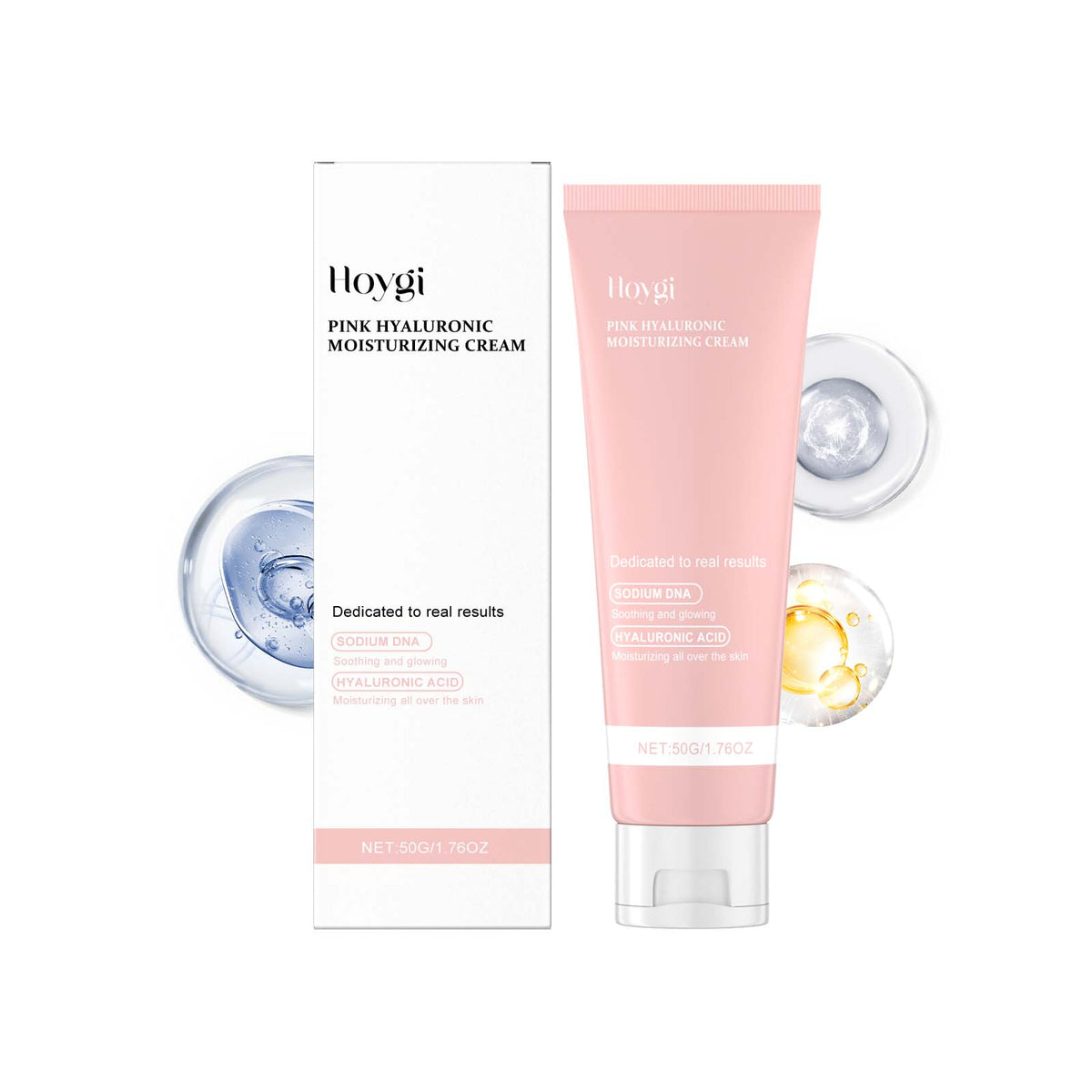 Hyaluronic Acid Face Moisturizer Cream for Dry Skin