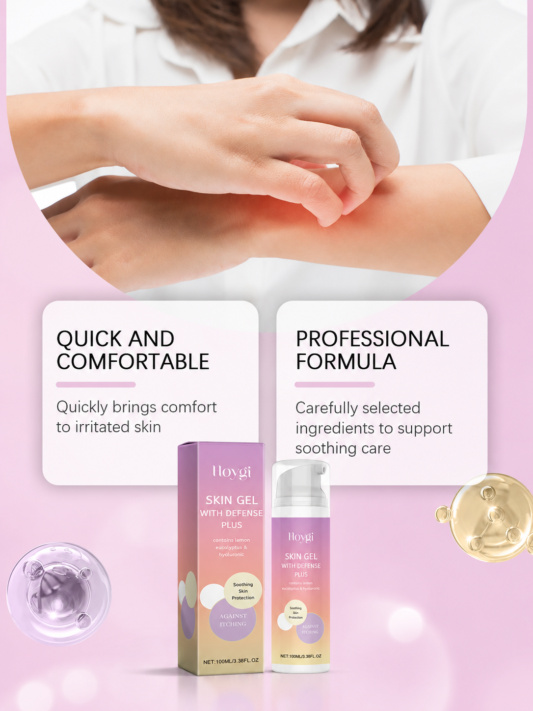 Hoygi Skin Gel — Instant Mosquito Bite & Itch Relief