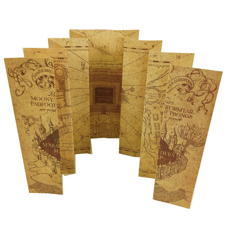 Marauder's Map Replica | Fold-Out Wizarding Display